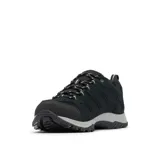 Championes de trekking Columbia Crestwood Waterproof para hombre, color marrón con detalles en negro y naranja, capellada de gamuza y malla, tecnología impermeable Omni-Tech, entresuela TechLite para amortiguación y suela Omni-Grip para tracción en todo terreno.