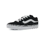Zapatillas Vans Caldrone negras con detalles en blanco.