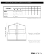 Chaleco corto con estampado animal print marrón y negro, cuello camisero, cierre frontal con botones y bolsillos de parche en el pecho.