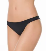 Bombacha de bikini vedetina color rosa de microfibra.