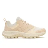 Zapatillas de senderismo Merrell Tempo Sol color beige, con capellada de gamuza y malla transpirable, cierre de cordones, cuello acolchado, forro de malla reciclada, plantilla de espuma EVA reciclada, tratamiento Cleansport NXT™ para control de olor y entresuela de goma para absorción de impactos.