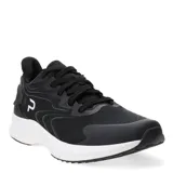 Championes blancos con detalles en negro y verde agua.