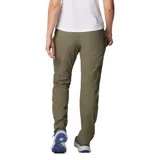 Pantalón de senderismo negro, de corte recto, con cintura media, trabillas para cinturón, bolsillos laterales y bolsillo de seguridad con cierre. Confeccionado con tejido Omni-Shield™ que repele la humedad y Omni-Shade™ Broad Spectrum UPF 50 que protege del sol.