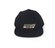 Gorro negro de cinco paneles con logo de Bronson Speed Co. bordado en el frente.
