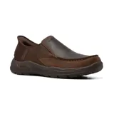 Zapato casual Skechers Hands Free Slip-ins Arch Fit: Motley - Milo, color marrón. Diseñado con Heel Pillow, Relaxed Fit y plantilla acolchada Skechers Air-Cooled Memory Foam.