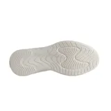 Championes de running blancos con detalles en beige.