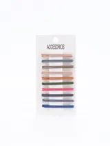 Pack de 20 horquillas de pelo de diferentes colores.