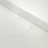 Cadena forcé en plata 925.