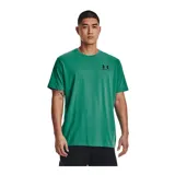 Camiseta de manga corta en color verde lima, con logotipo de Under Armour en el pecho izquierdo.