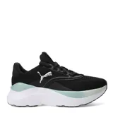 Championes Puma Softride Mayve color beige con detalles en marrón y logo negro.