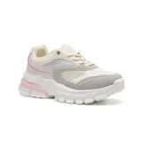 Championes deportivos American Sport Mattie, color blanco con detalles en celeste y gris.
