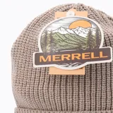 Gorro de tipo beanie ajustable, confeccionado en poliéster 100% reciclado, ideal para mantenerte abrigado con estilo.