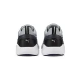 Championes Puma All Day Active de hombre, color negro con detalles en blanco y rojo.