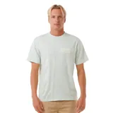 Remera de manga corta color celeste con logo de la marca en el frente.
