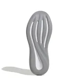 Championes de running Adidas Response Runner 2, color negro con tres franjas laterales en fucsia vibrante y entresuela blanca gruesa.