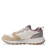 Championes urbanos Merrell Alpine 83 Sneaker, color beige y blanco con detalles en rosa y marrón.