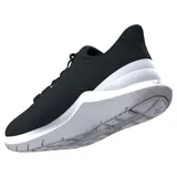 Championes Under Armour Phade RN 3 para mujer, color negro con logo blanco y suela blanca. Ideales para running.