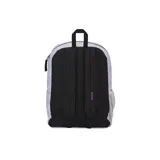 Mochila unisex confeccionada en poliéster de 600 deniers, con compartimento principal y funda para portátil.