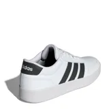Championes Adidas Breaknet 3.0 de hombre, color blanco con detalles en negro, de estilo clásico inspirado en el tenis.