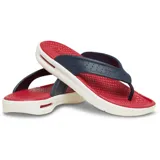 Ojotas Crocs InMotion Flip negras con plantilla de espuma LiteRide™ y tecnología Free Feel Technology™.