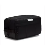 Neceser Nike Academy unisex, color negro, con cierre superior y bolsillos frontales con cierre.
