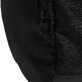 Bolso deportivo Adidas Linear Duff M, color negro con logo blanco estampado en el frente. Cuenta con doble asa de mano y correa ajustable para el hombro.