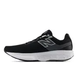Championes de running New Balance modelo M520, color negro con detalles plateados y suela blanca.