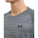 Remera Under Armour de entrenamiento, modelo Tiger Tech 2.0, color celeste con logo en el cuello.