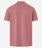 Remera blanca de algodón con cuello redondo y mangas cortas. Estampa frontal con el logo de Kodak en azul.