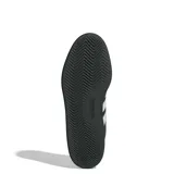 Championes Adidas Breaknet 3.0 de cuero sintético negro con las tres tiras blancas en los laterales y suela de goma.