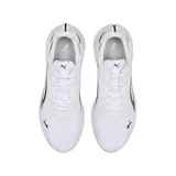 Championes Puma All Day Active de hombre, color negro con detalles en blanco y rojo.