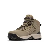 Botas de trekking Columbia Transverse Hike Waterproof color beige con detalles en marrón y negro. Fabricadas con cuero y malla, con tecnología impermeable y transpirable Omni-Tech™, entresuela TechLite™ para amortiguación y suela Omni-Grip™ para tracción en terrenos variados.