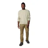 Buzo negro de cuello redondo, marca Columbia, modelo Meridian Creek Crew. Tiene logo de la marca bordado en el pecho.
