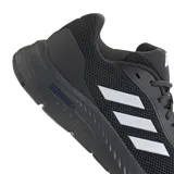 Championes Adidas Cloudfoam Move negros con las tres tiras blancas.