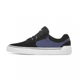 Championes de skate Etnies Joslin Vulc, color negro con suela marrón. Presentan logo de la marca en el lateral y lengüeta.