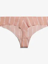 Colaless de microfibra suave con bordes cortados a láser, diseñado para ser imperceptible bajo la ropa ajustada, con logo de Calvin Klein.