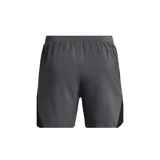 Short negro de entrenamiento para hombre, con cinturilla elástica y soporte para el teléfono.