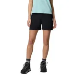 Short negro de tiro medio, con tecnología de repelencia Omni-SHIELD™ y ajuste elástico. Incluye trabillas para cinturón, bolsillos para las manos, bolsillo de seguridad con cremallera, bolsillo posterior con cierre de velcro, detalle de refuerzo, trabilla multiusos y bolsillo sin cierre.