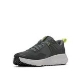 Championes de senderismo Columbia Konos TRS para hombre, color negro con detalles en naranja.
