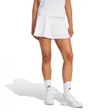 Falda deportiva Adidas Club Tennis Climacool para mujer, color blanco, con calza interior incorporada y tecnología Climacool para mayor ventilación.