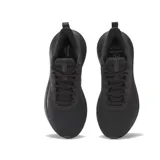 Championes Reebok DMX Comfort + de running, color negro, con amortiguación DMX y capellada de malla.