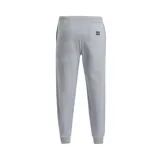 Pantalón de jogging gris con cintura elástica ajustable con cordón, bolsillos laterales y logo Hurley estampado en la pierna derecha.