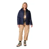 Campera puffer color borgoña con capucha, cierre frontal y bolsillos laterales con cierre. El forro termorreflectivo Omni-Heat™ retiene el calor mediante puntos plateados que reflejan el calor corporal. El aislamiento Thermarator™ 100 % poliéster reciclado te mantiene abrigado con fibras sintéticas livianas que retienen el calor incluso cuando están mojadas.