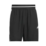 Short deportivo Adidas Crazy Lite negro con cintura elástica a rayas blancas y logo de Adidas Basketball en blanco. Confeccionado en poliéster reciclado y tecnología Climacool.