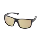 Lentes de sol MDQ modelo Yemata, con montura rectangular de metal gris y lentes fotocromáticas.