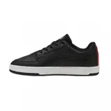 Championes Puma Caven 2.0 BMW MMS, color blanco con detalles en azul y rojo.