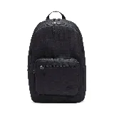 Mochila Nike Heritage Eugene color negro con doble cierre superior y bolsillo frontal con cierre.