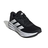 Championes Adidas Galaxy 7 W, color negro con detalles blancos.