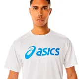 Remera de manga corta de Asics, confeccionada con poliéster reciclado, diseñada para entrenamientos diversos.
