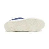 Championes Caterpillar Pause Retro T-Toe azules de gamuza con detalles en blanco.